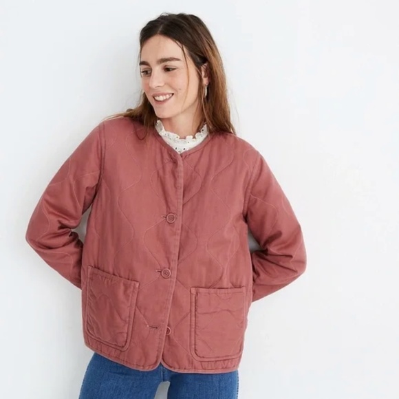 Madewell Quilted Liner Jacket Size Small NWOT - Picture 12 of 12